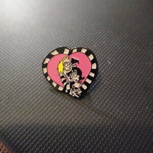 Beetlejuice and Lydia pin